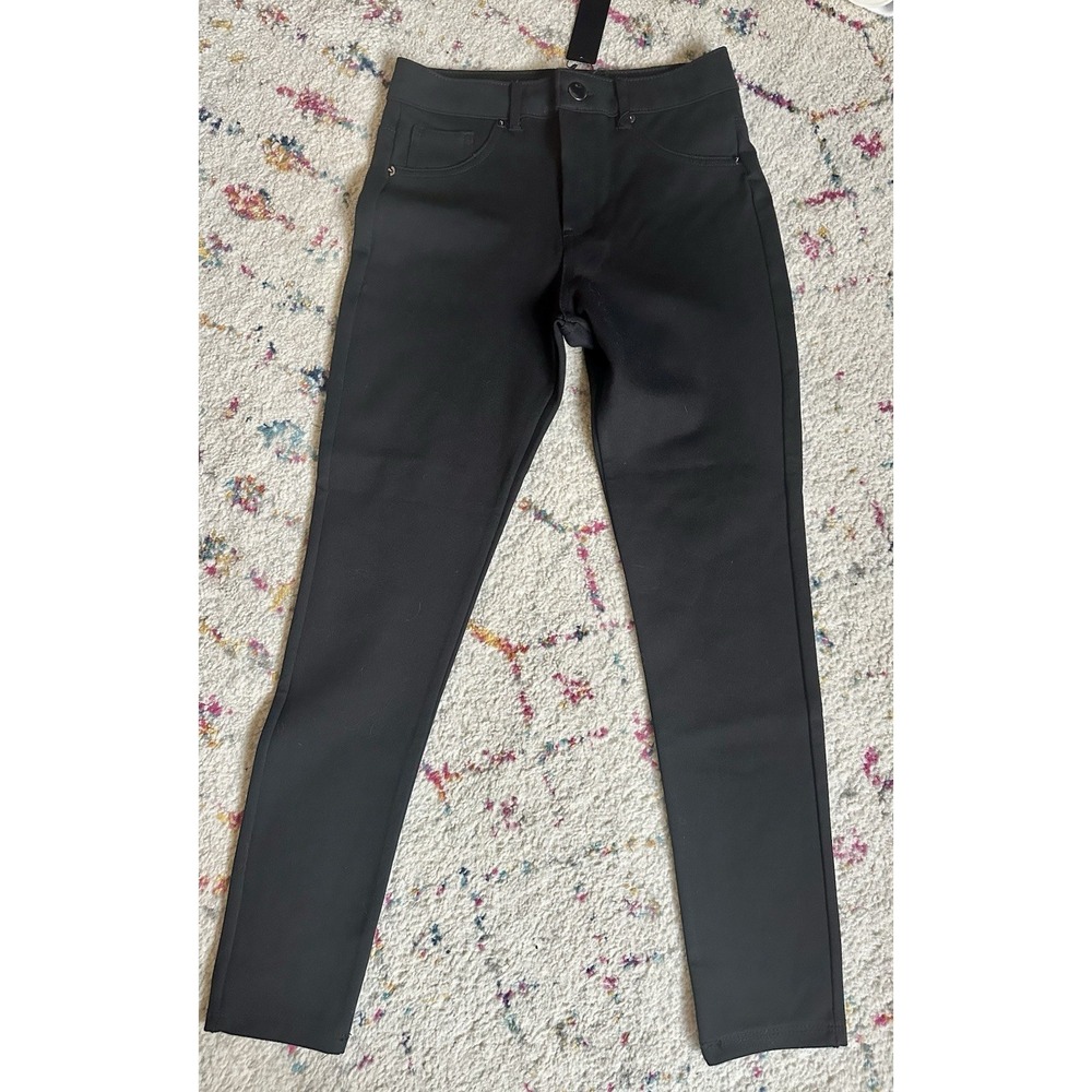 Hunter & Brown Casual Pants Women's High Rise Skinny Stretch Black Sz Medium NWT